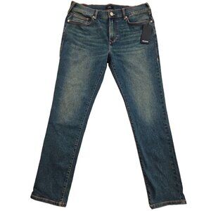 True Religion Rocco Jeans Men's 36x32 NWT Relaxed Wide Leg Acid Wash NEW